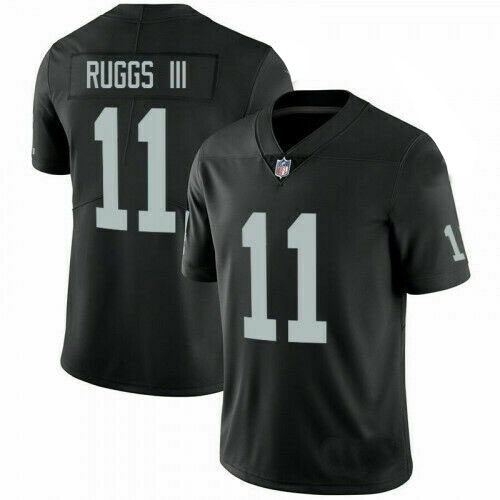 Men's Las Vegas Raiders #11 Henry Ruggs III Black NFL Vapor Limited Stitched Jersey